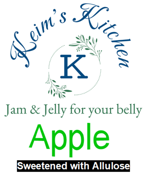 Apple jelly sweetened w/ Allulose